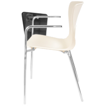 Стул PLUTO - 4ПП PearlWhite Ral1013